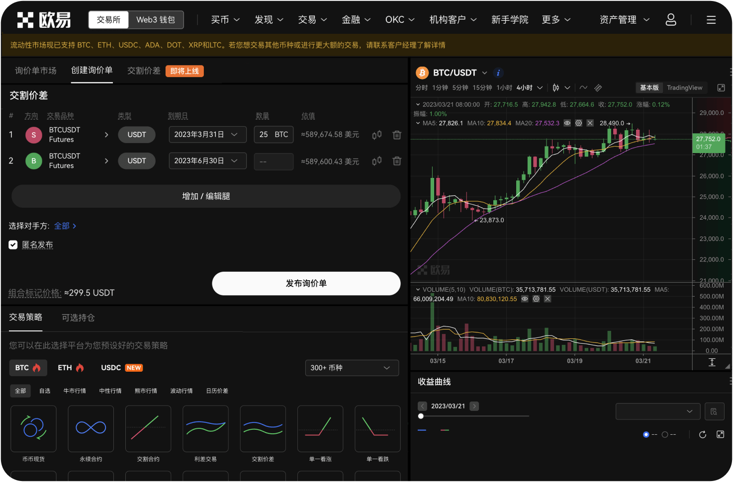 交易网支持哪些类型的交易